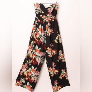 floral jumper with pockets